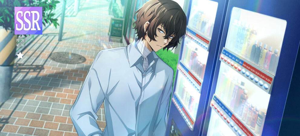 Limited SSR Dazai Osamu available Feb 27 - March 19!